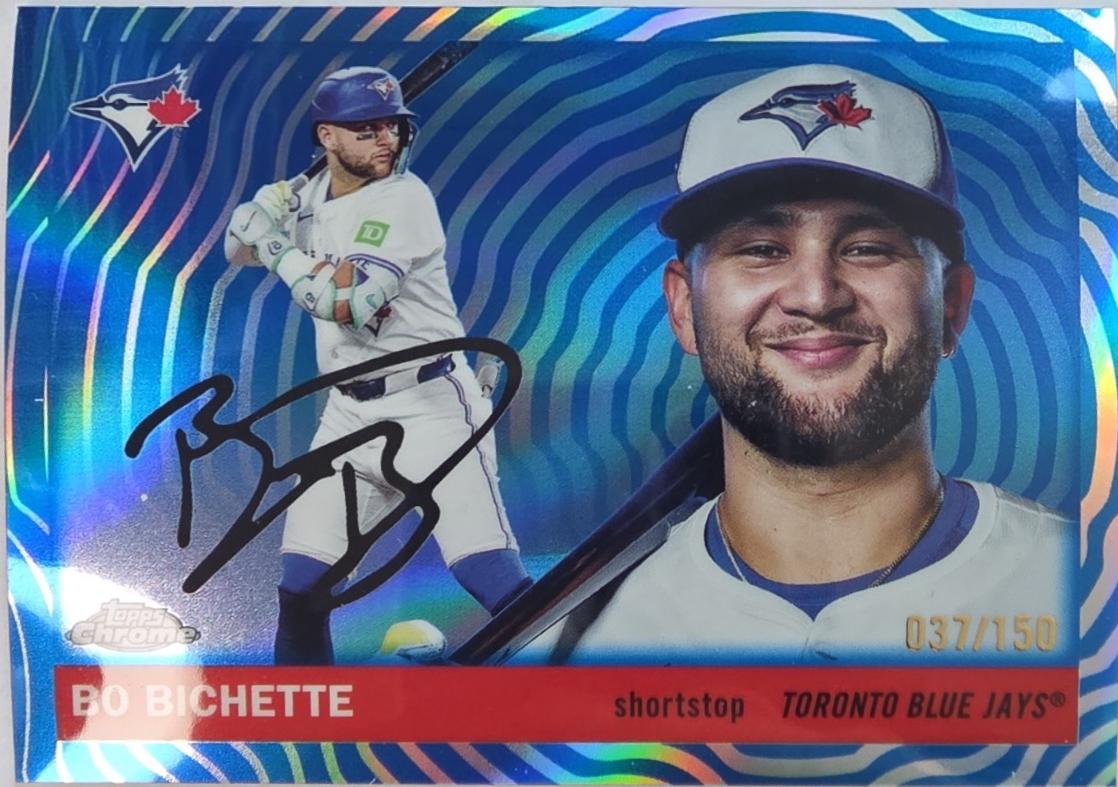 Bo Bichette [Blue Vibrations Refractor] #115