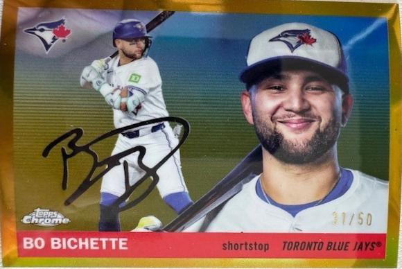 Bo Bichette [Gold Refractor] #115