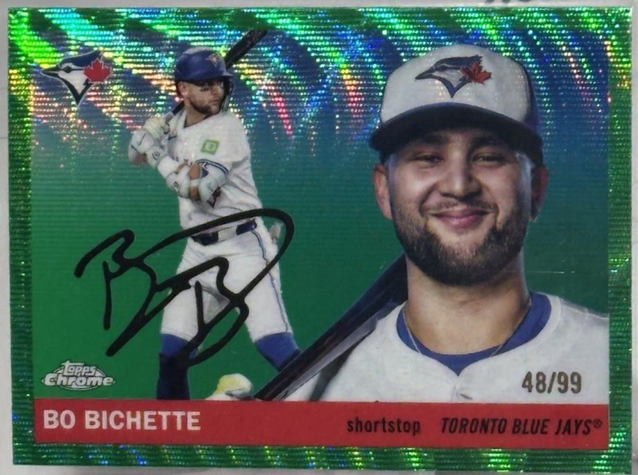 Bo Bichette [Green Vibrations Refractor] #115