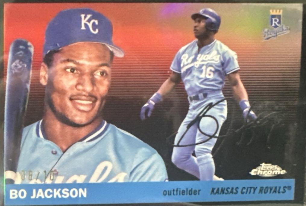 Bo Jackson [Black Refractor] #248