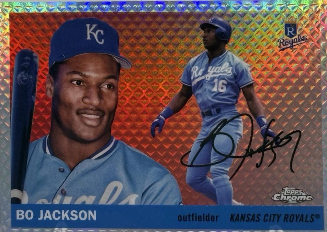 Bo Jackson [Diamond Etch Refractor] #248