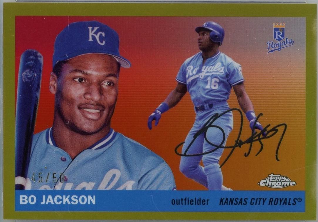 Bo Jackson [Gold Refractor] #248