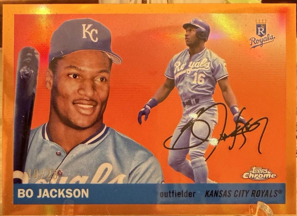 Bo Jackson [Orange Wave] #248