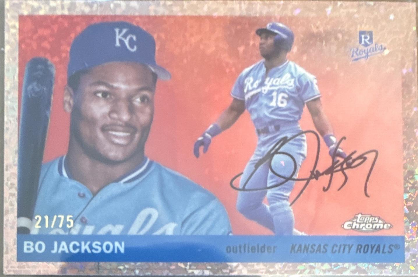 Bo Jackson [Rose Gold Mini-Diamond Refractor] #248