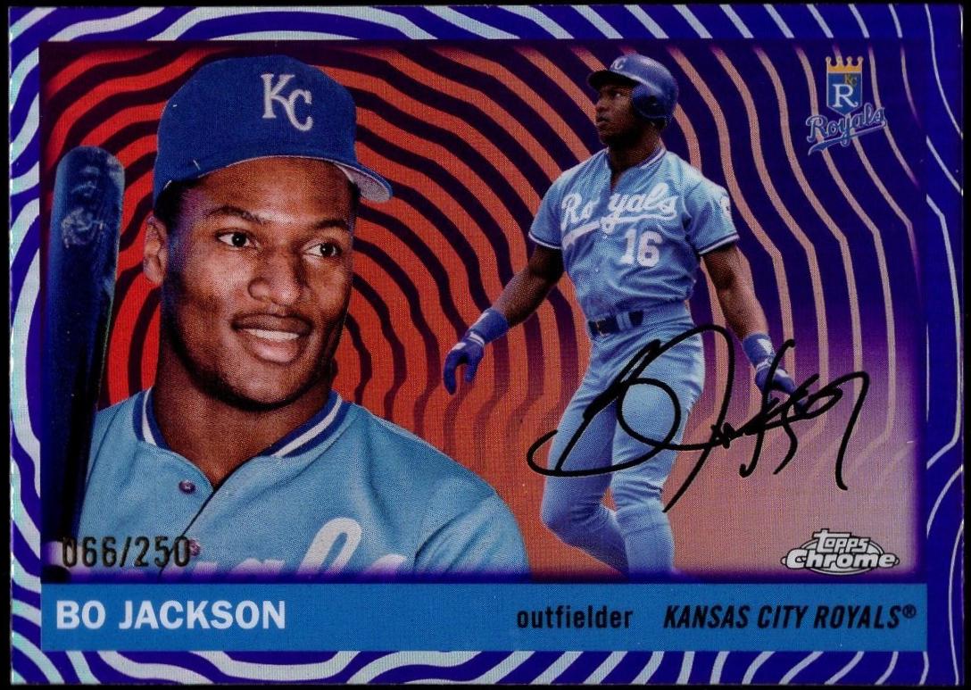Bo Jackson [Vibrations Refractor] #248