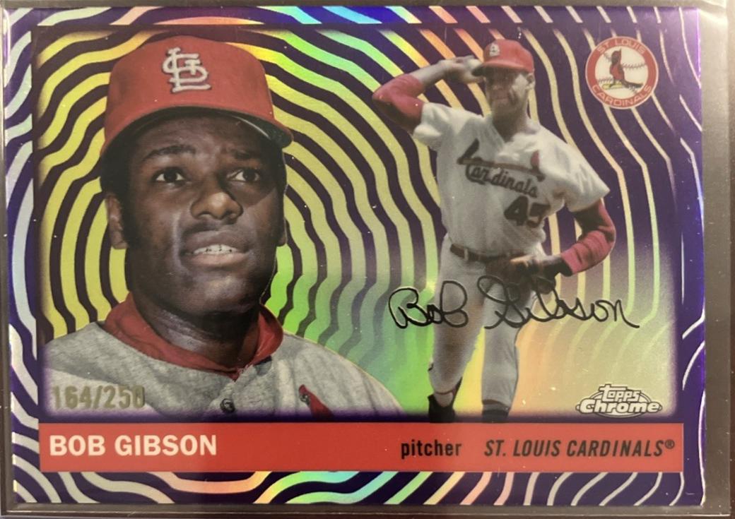 Bob Gibson [Vibrations Refractor] #408