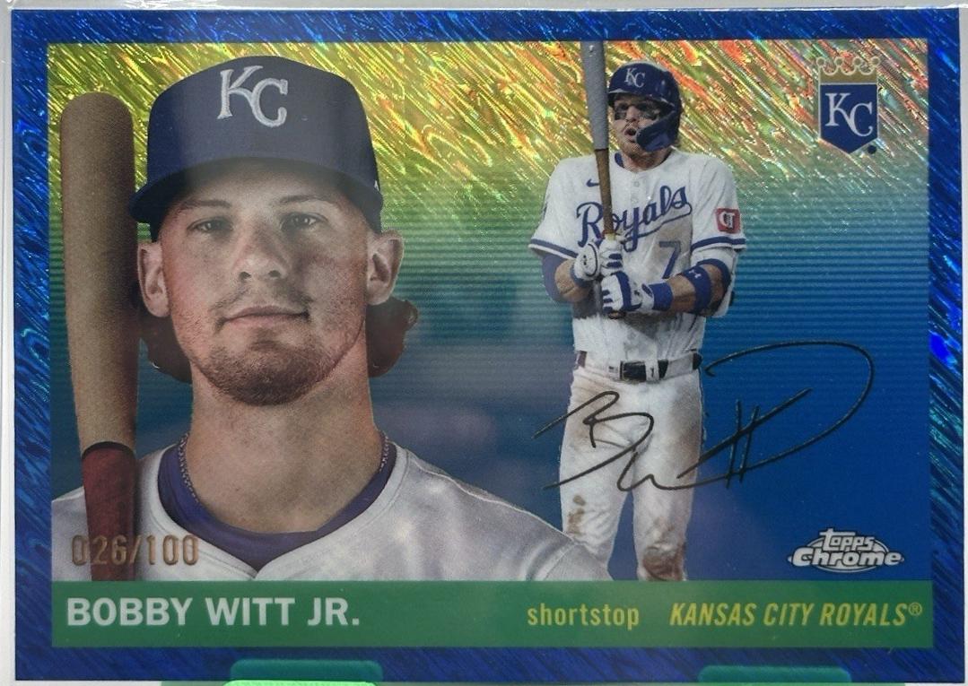 Bobby Witt Jr. [Blue Lava] #41