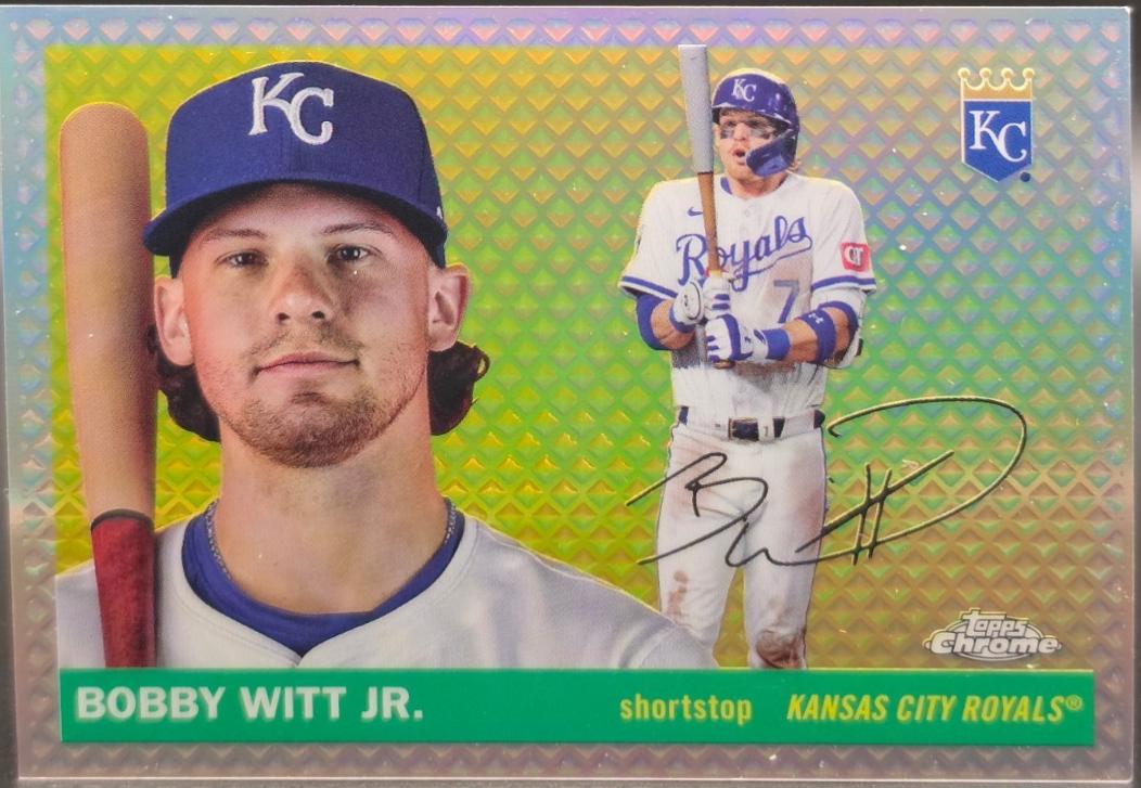 Bobby Witt Jr. [Diamond Etch Refractor] #41