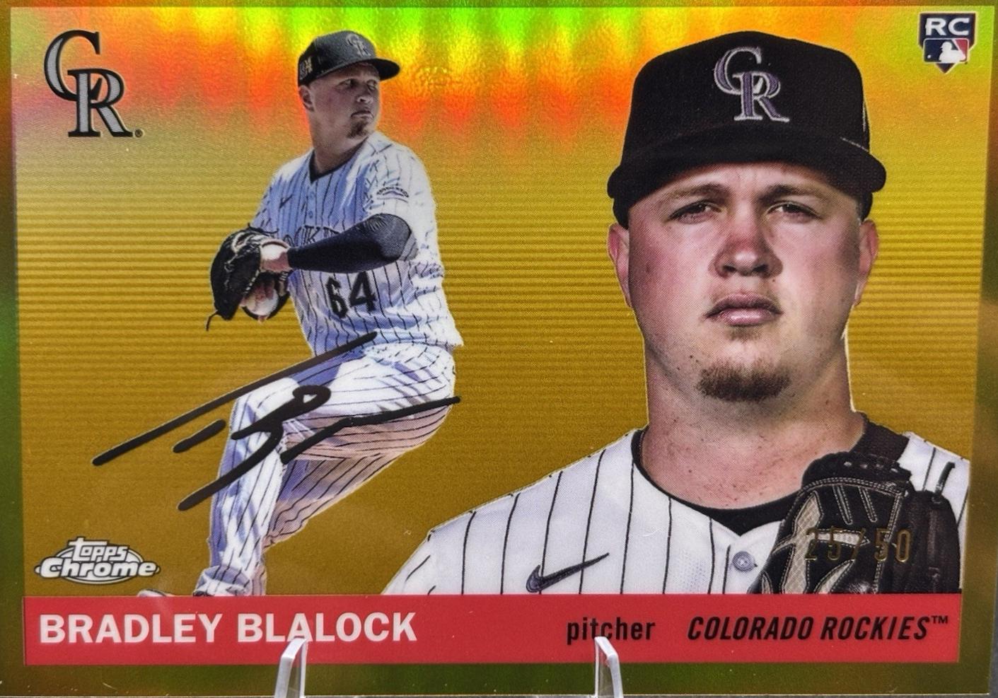 Bradley Blalock [Gold Wave] #377