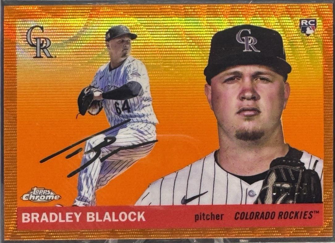 Bradley Blalock [Orange Wave] #377