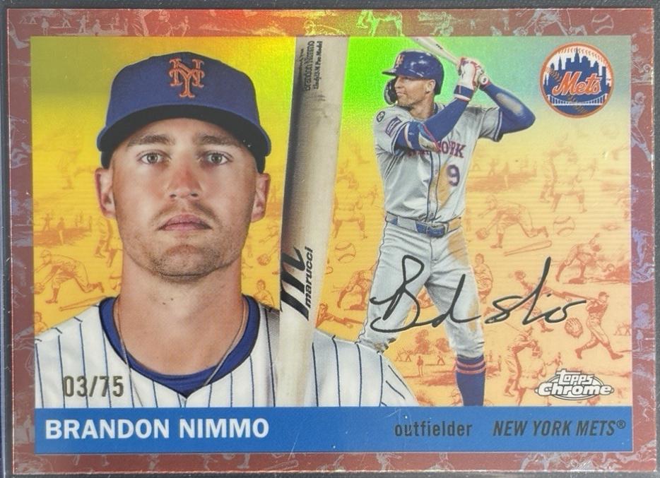 Brandon Nimmo [Toile Cream Rose Gold Refractor] #58