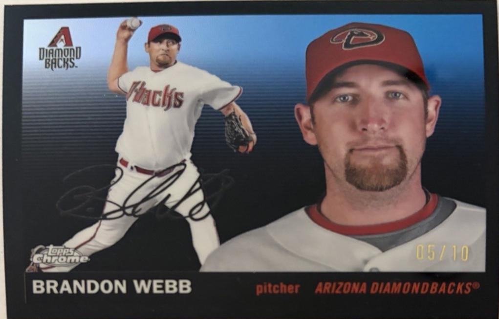 Brandon Webb [Black Refractor] #334