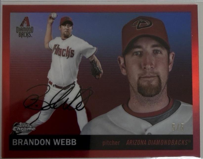 Brandon Webb [Red Refractor] #334