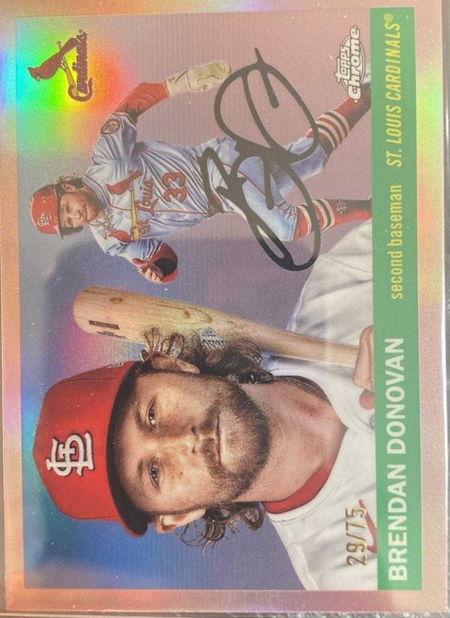Brendan Donovan [Rose Gold Refractor] #149