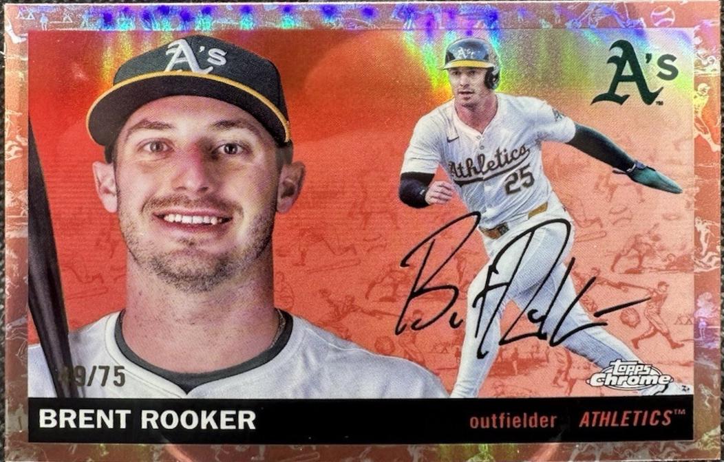 Brent Rooker [Toile Cream Rose Gold Refractor] #82