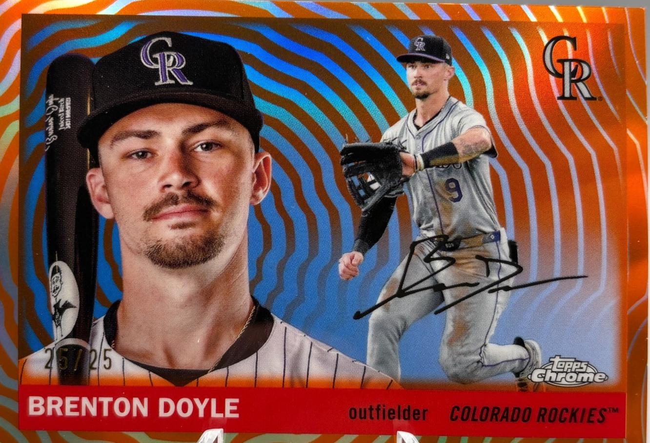 Brenton Doyle [Orange Vibrations Refractor] #52