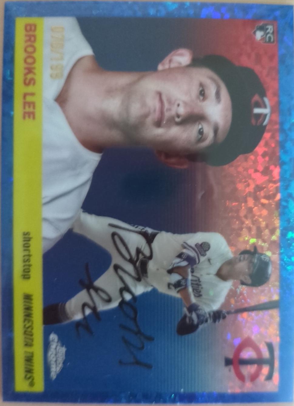 Brooks Lee [Blue Mini-Diamond Refractor] #315