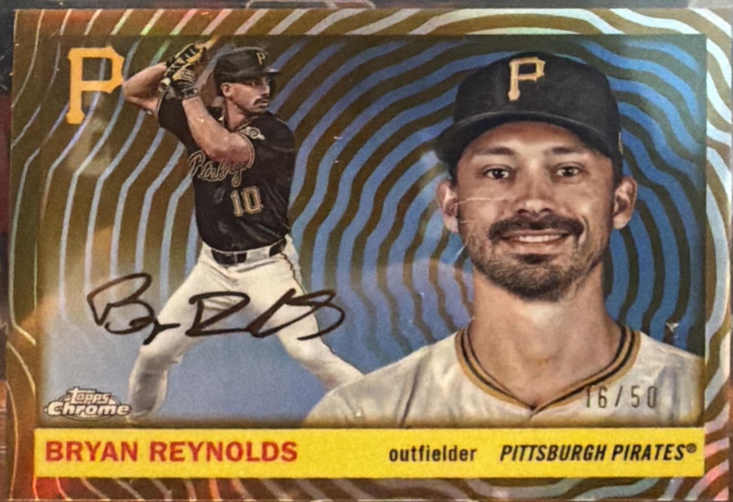 Bryan Reynolds [Gold Vibrations Refractor] #117