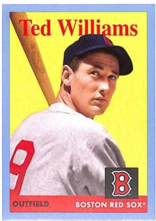 Ted Williams [Blue] #24