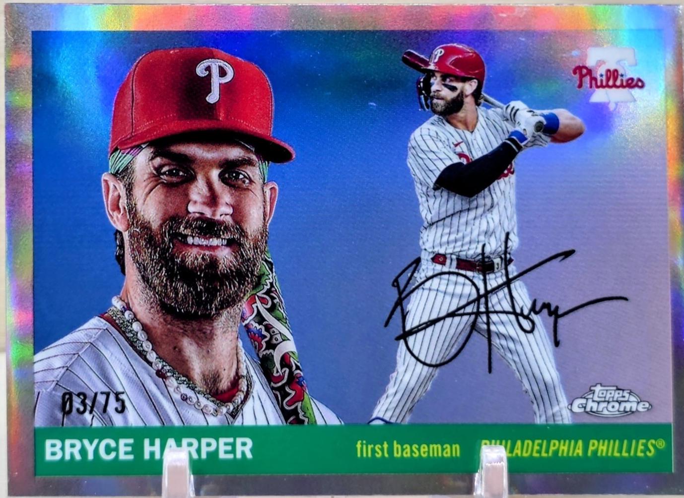 Bryce Harper [Rose Gold Refractor] #135