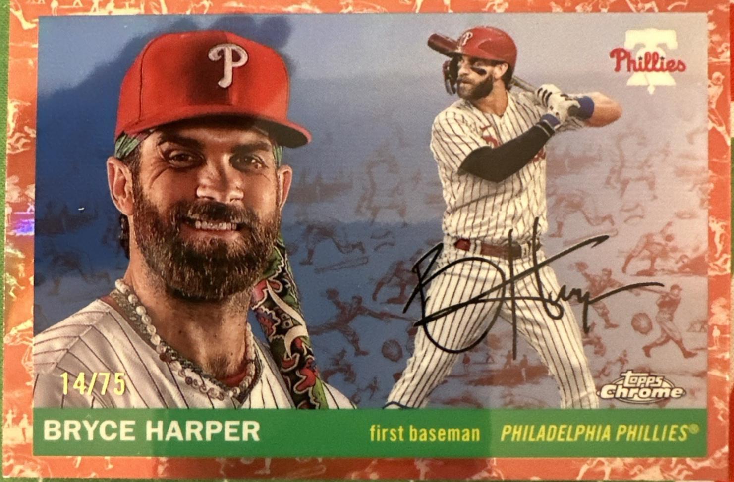 Bryce Harper [Toile Cream Rose Gold Refractor] #135