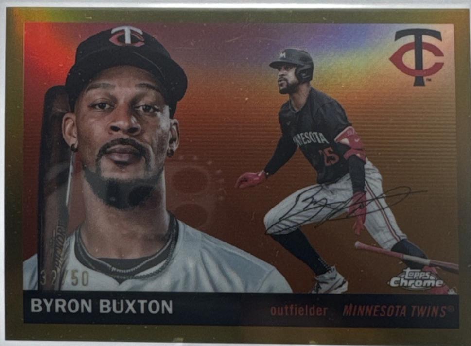 Byron Buxton [Gold Refractor] #43