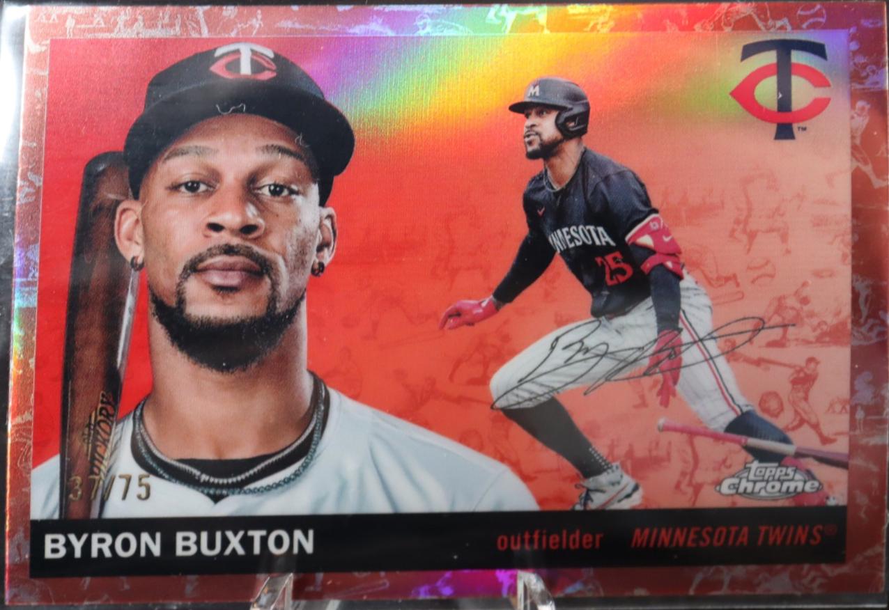 Byron Buxton [Toile Cream Rose Gold Refractor] #43