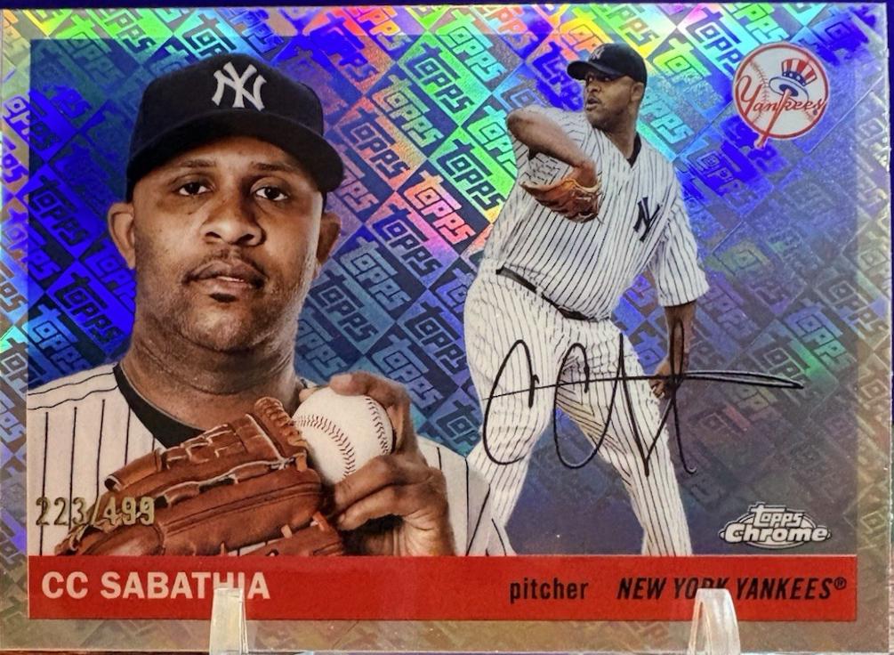 CC Sabathia [Topps Refractor] #227