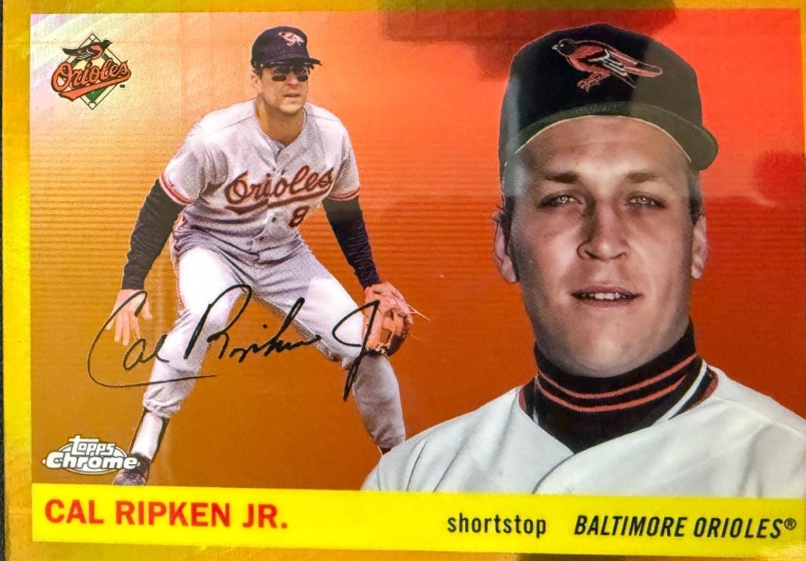 Cal Ripken Jr. [Gold Refractor] #305