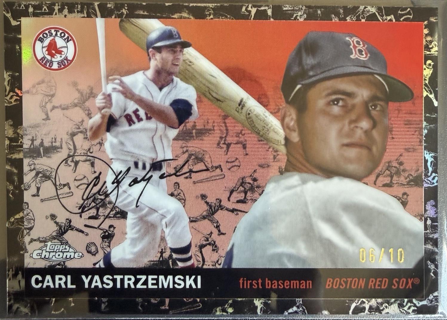 Carl Yastrzemski [Toile Cream Black Refractor] #368