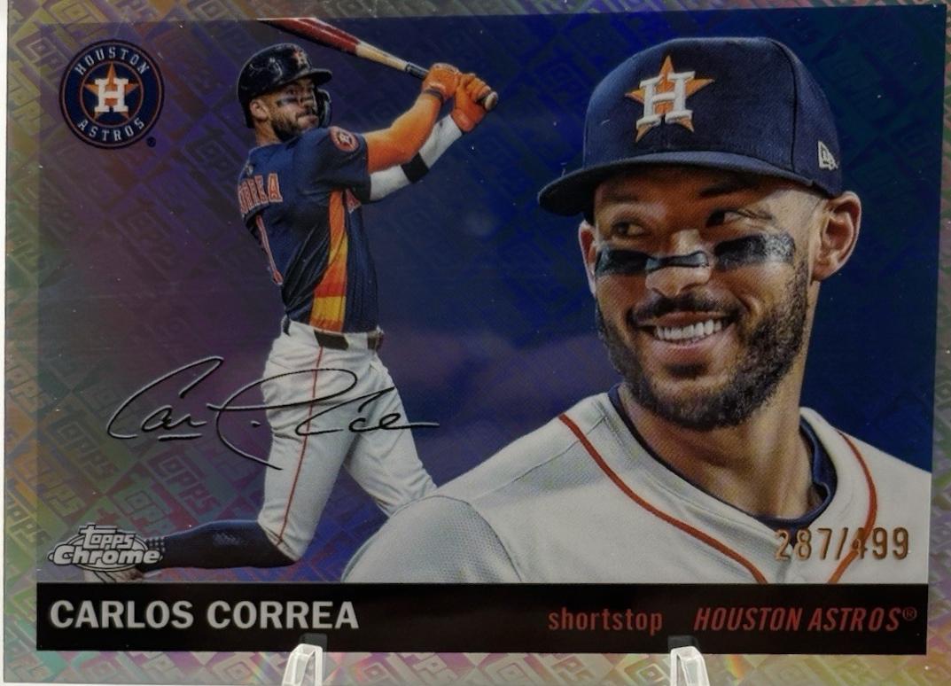 Carlos Correa [Topps Refractor] #61