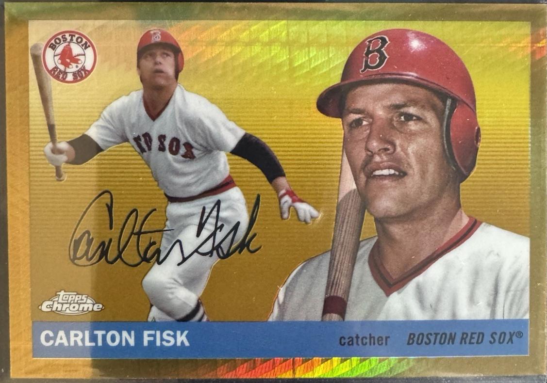 Carlton Fisk [Gold Prism] #357