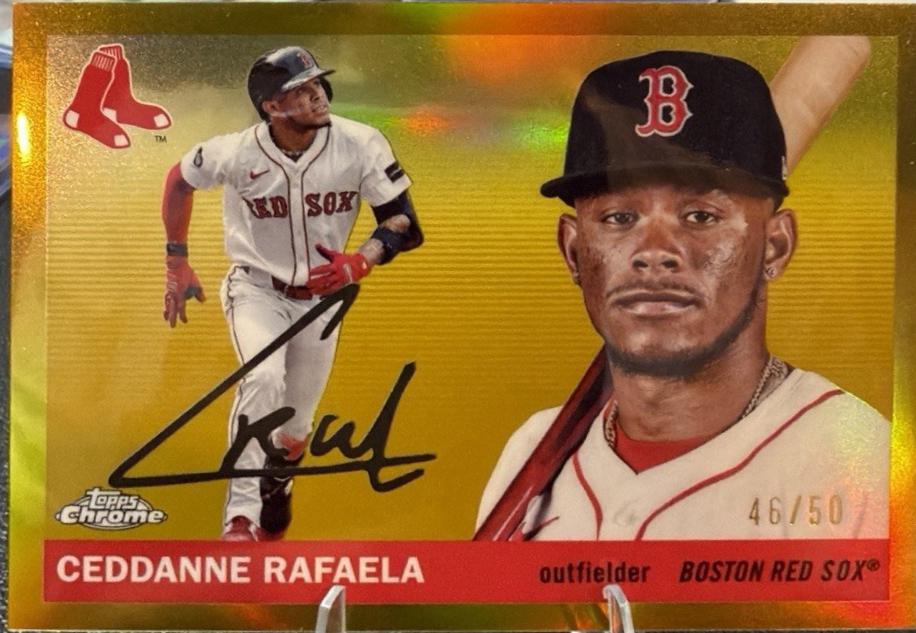 Ceddanne Rafaela [Gold Refractor] #48