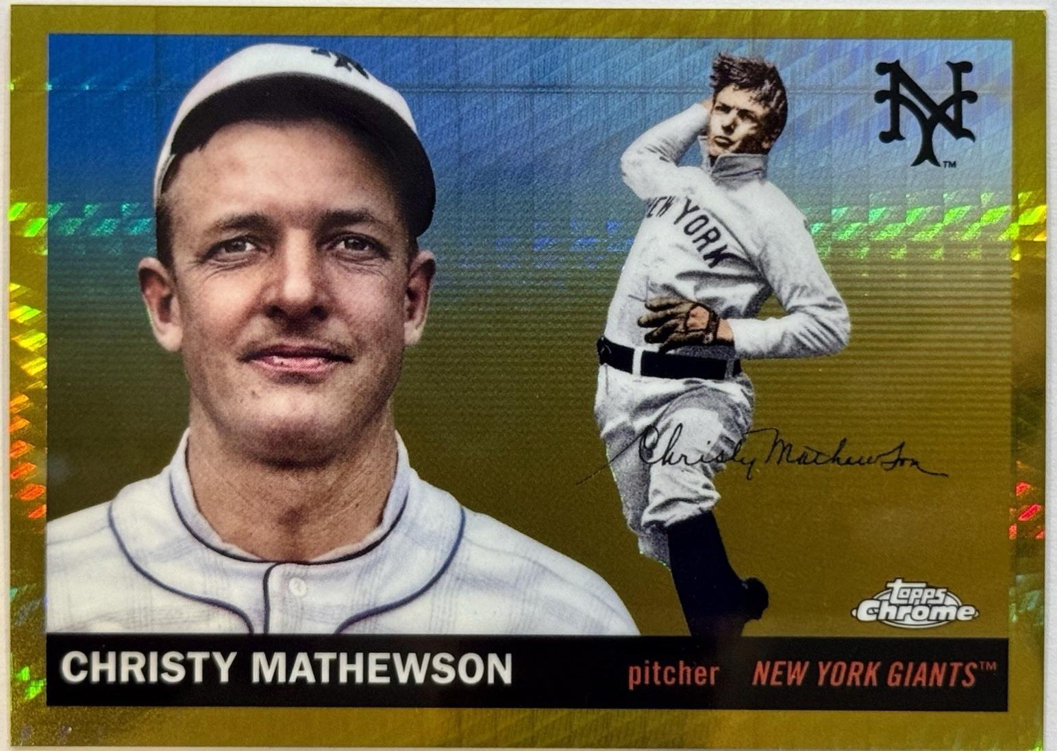 Christy Mathewson [Gold Prism] #498