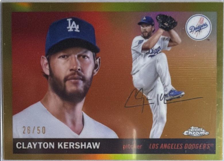 Clayton Kershaw [Gold Wave] #27