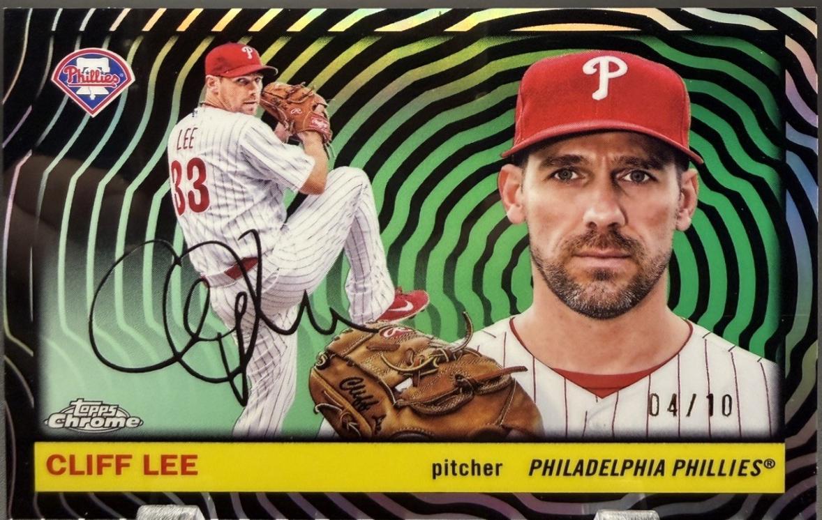 Cliff Lee [Black Refractor] #324