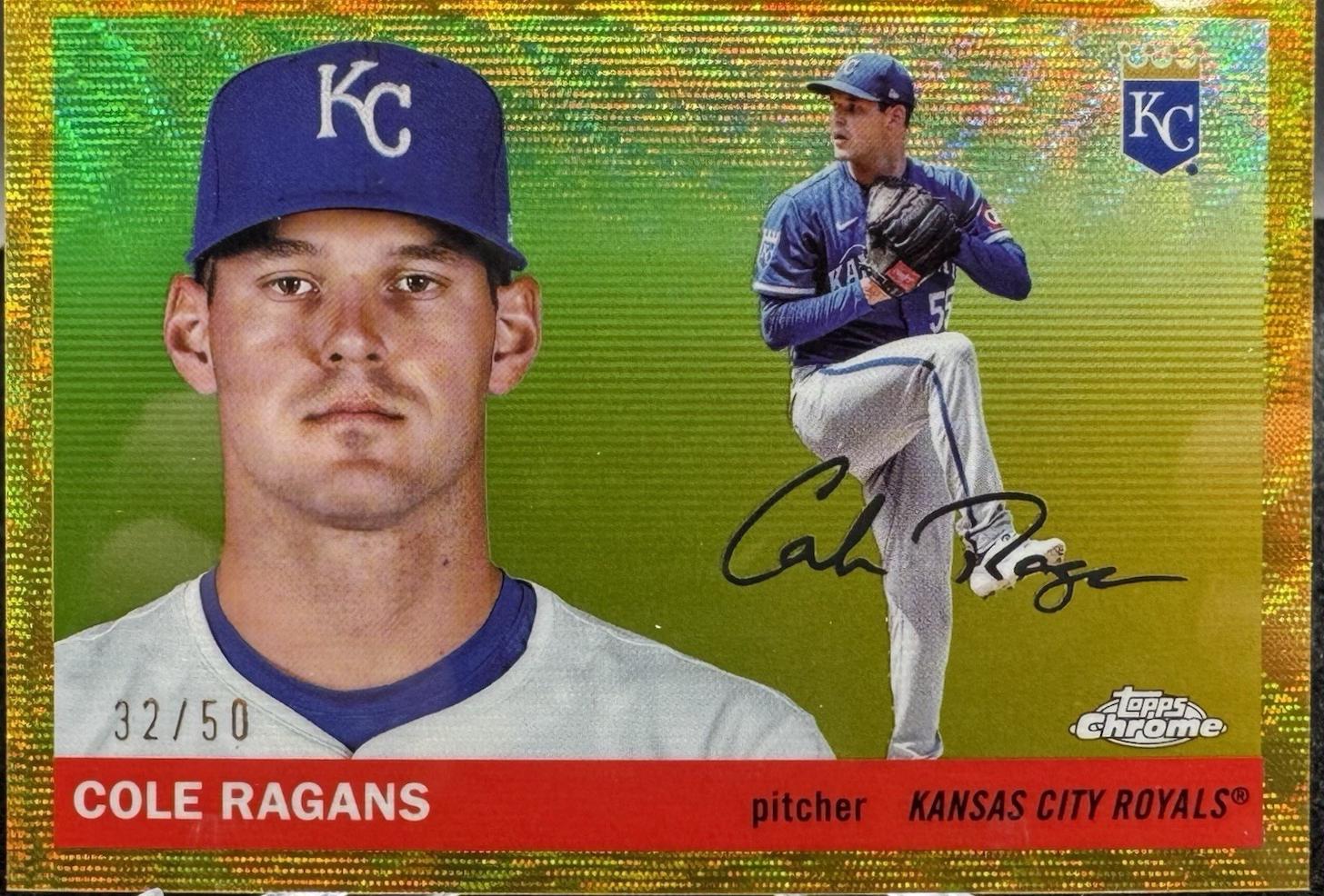 Cole Ragans [Gold Wave] #15