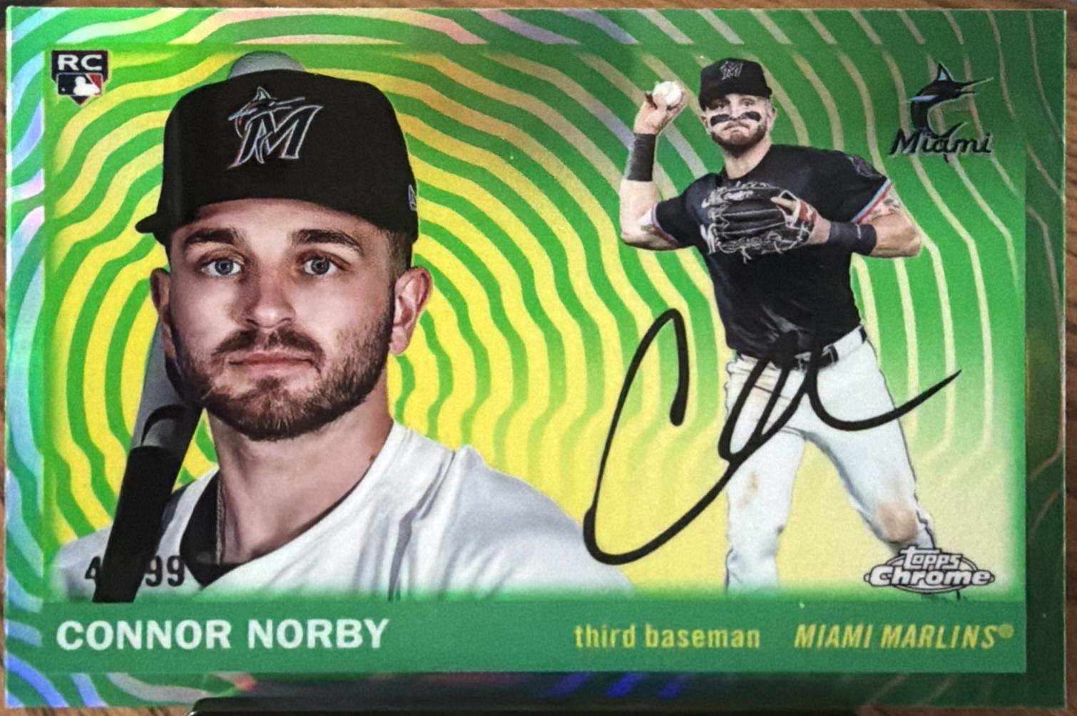 Connor Norby [Green Vibrations Refractor] #321