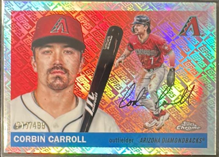 Corbin Carroll [Topps Refractor] #70