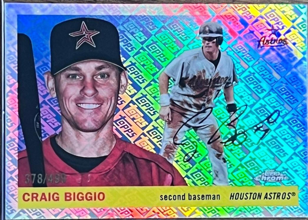 Craig Biggio [Topps Refractor] #402
