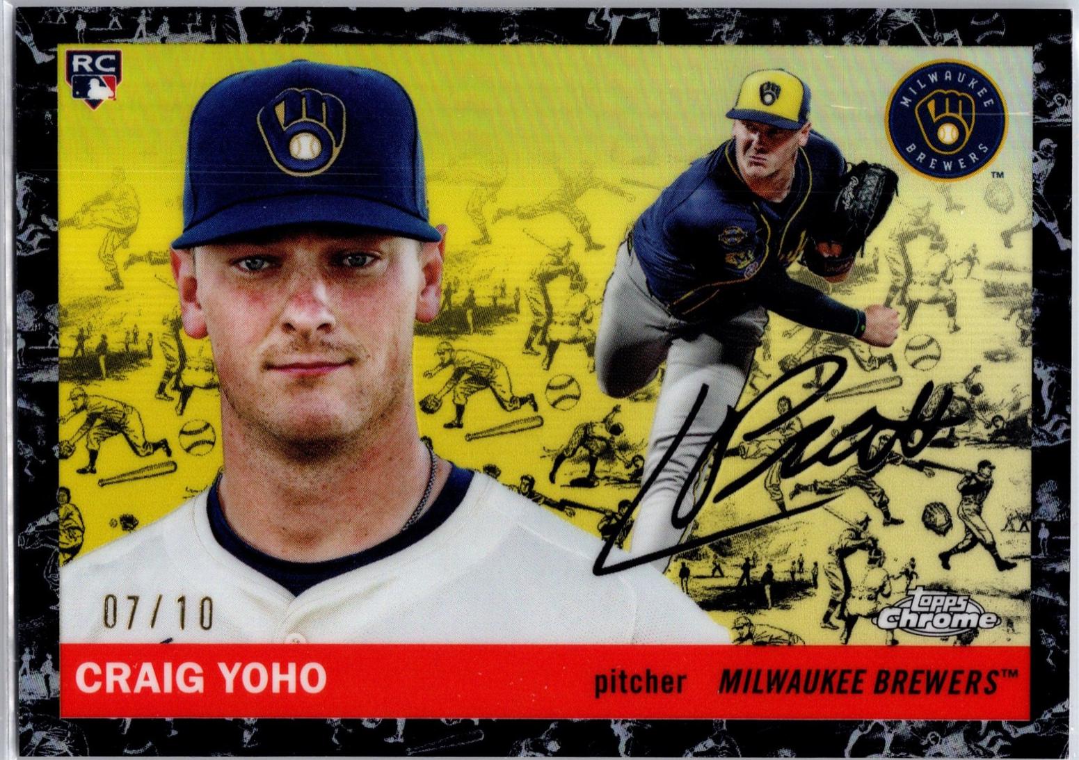 Craig Yoho [Toile Cream Black Refractor] #269