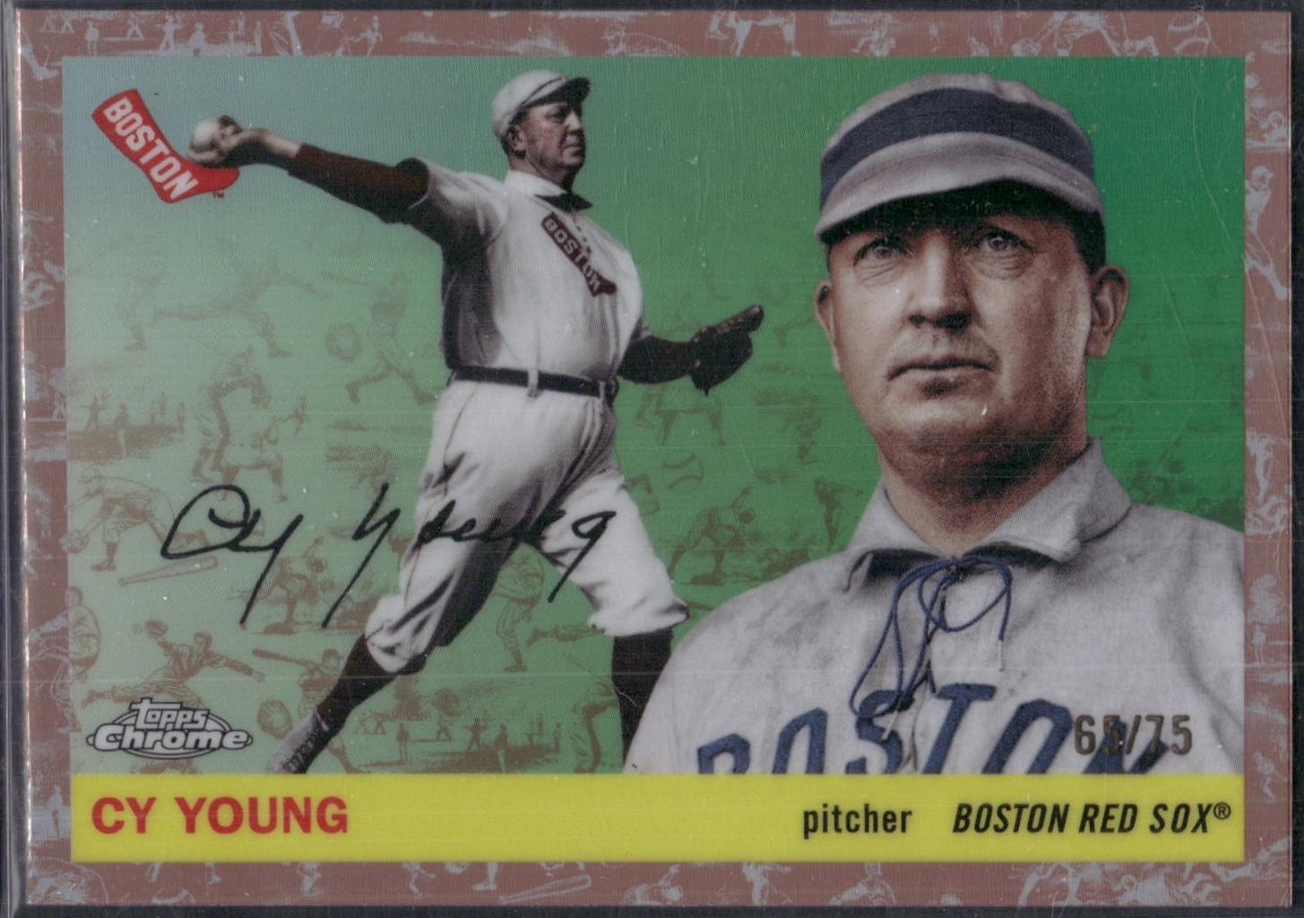 Cy Young [Toile Cream Rose Gold Refractor] #251