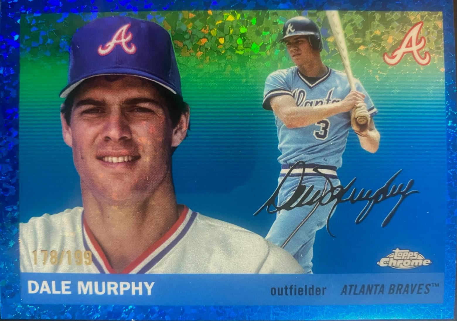 Dale Murphy [Blue Mini-Diamond Refractor] #363