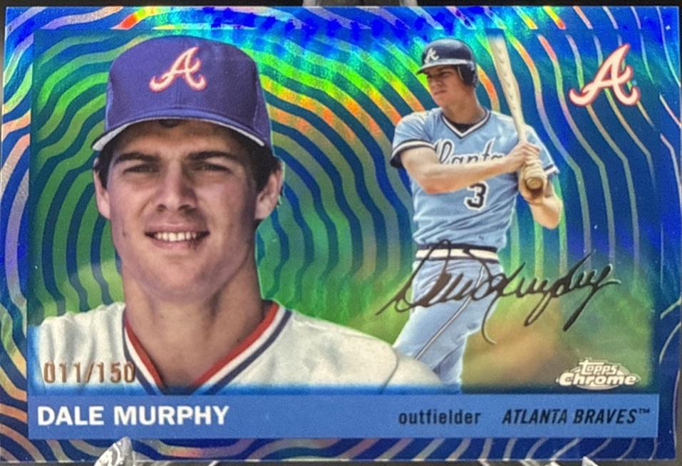 Dale Murphy [Blue Vibrations Refractor] #363