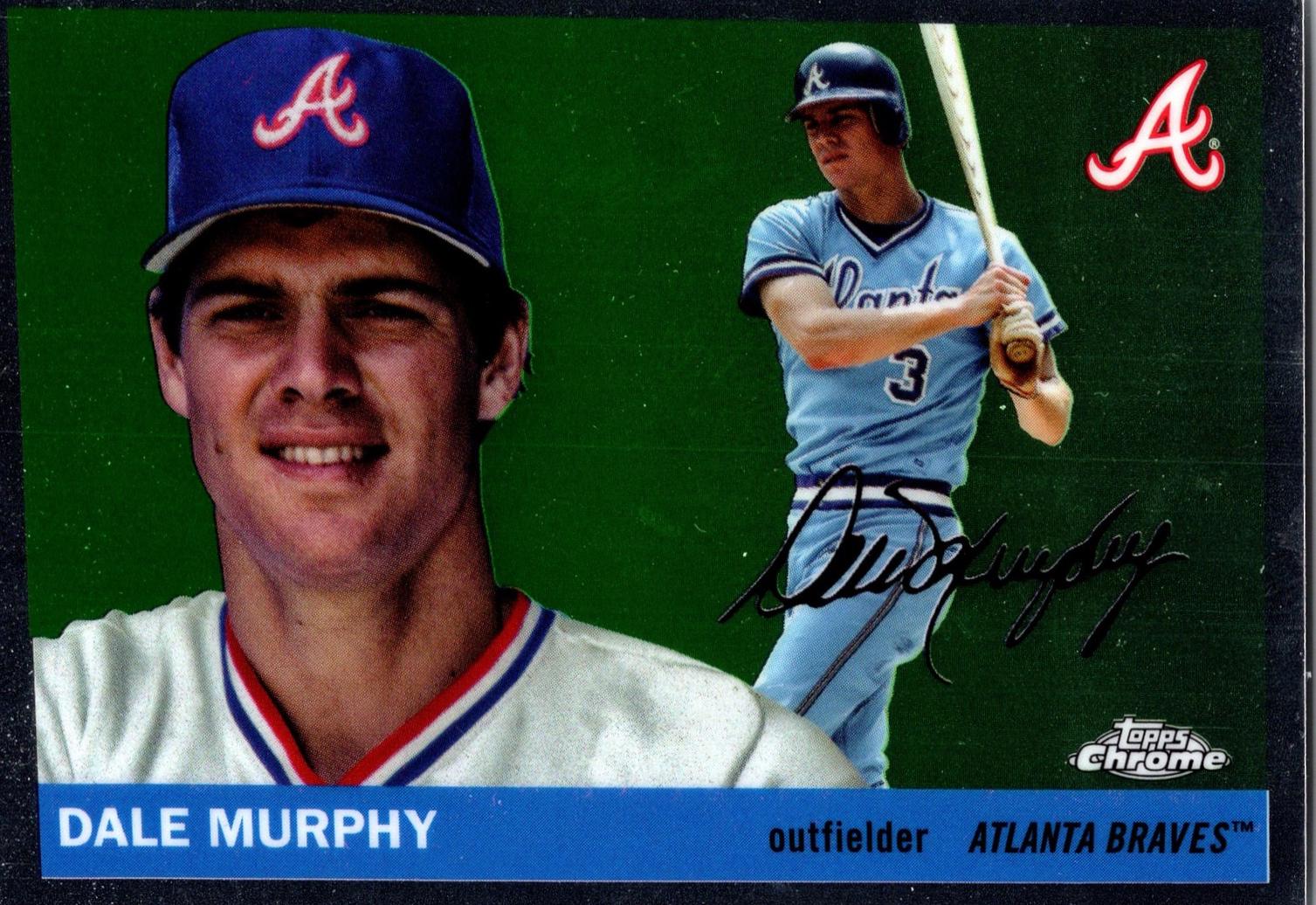 Dale Murphy [Green Vibrations Refractor] #363