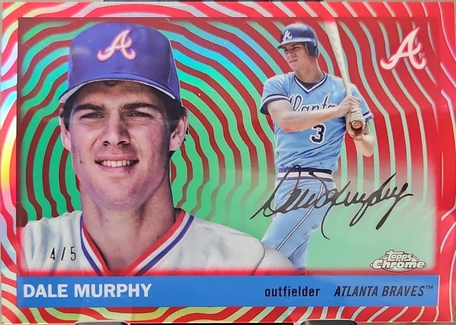 Dale Murphy [Red Vibrations Refractor] #363