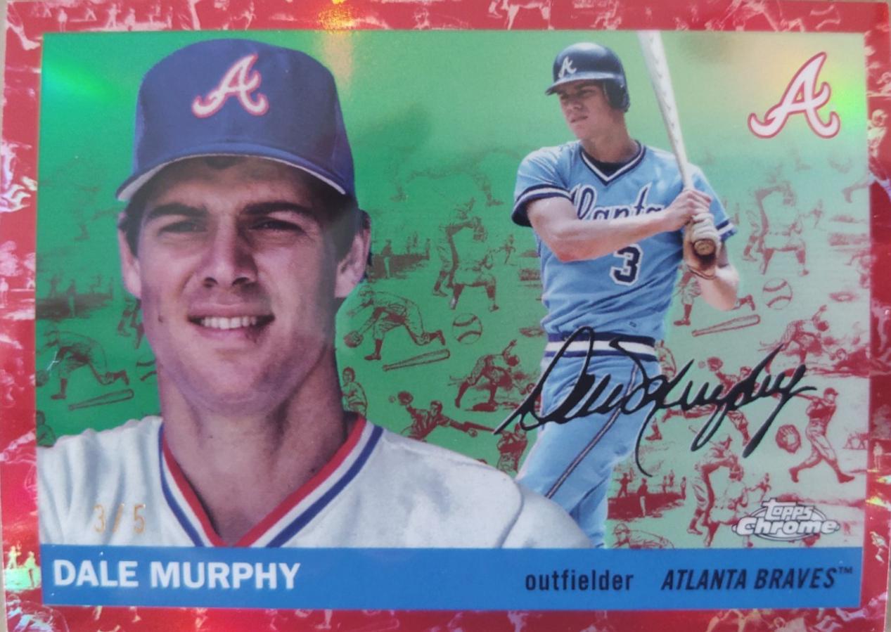 Dale Murphy [Toile Cream Red Refractor] #363