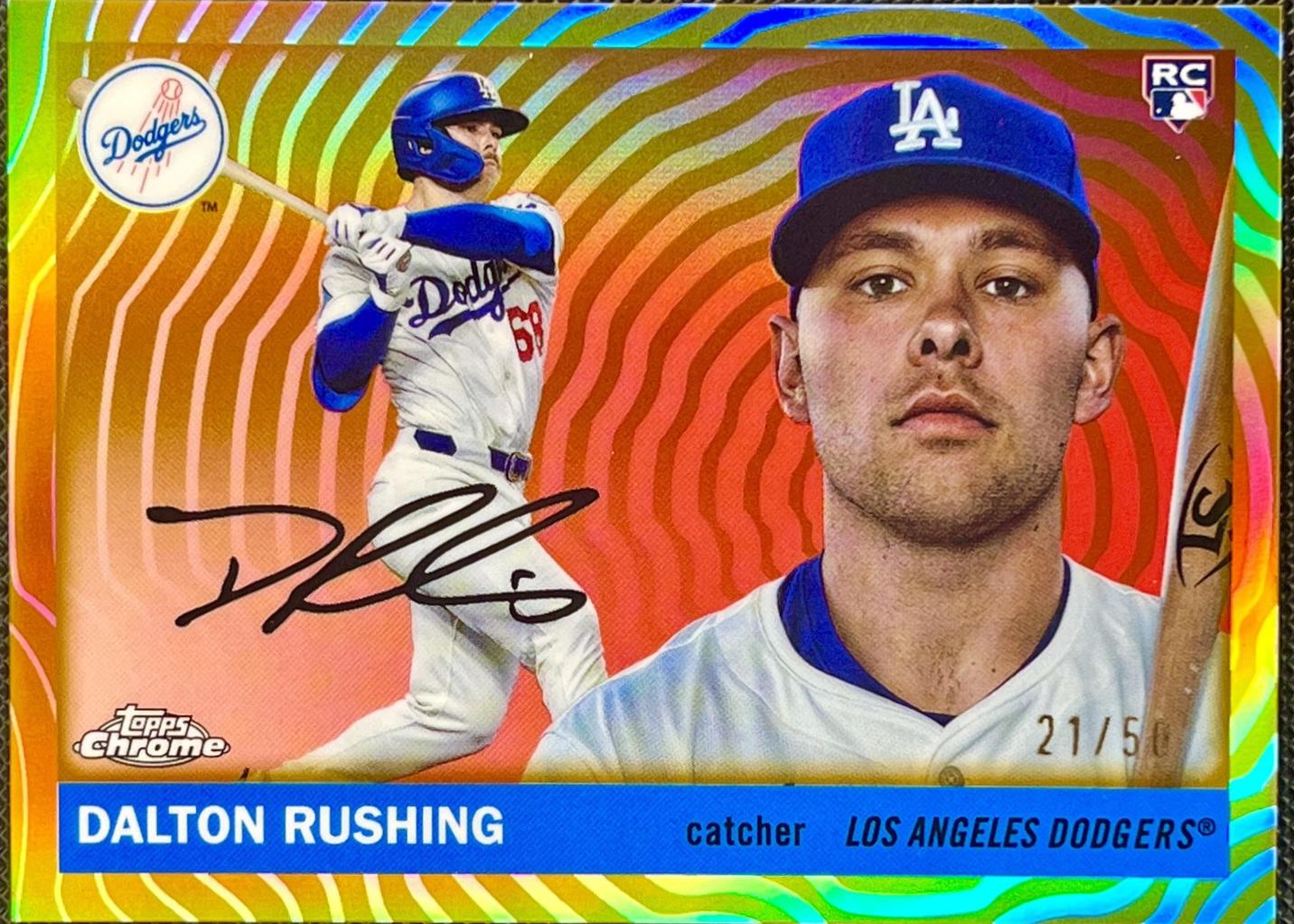 Dalton Rushing [Orange Vibrations Refractor] #295