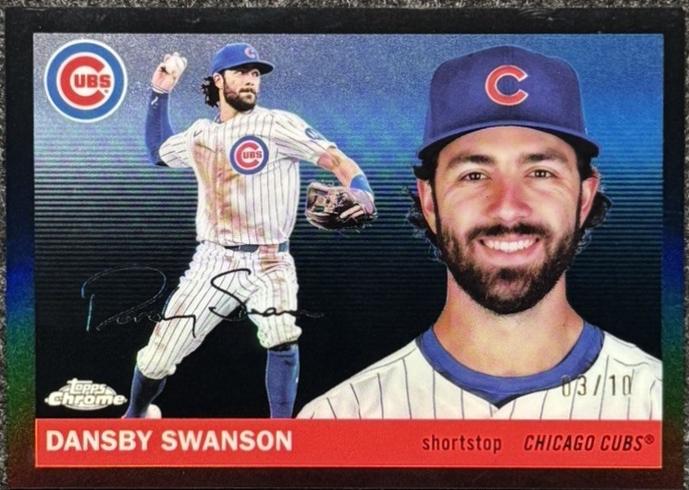 Dansby Swanson [Black Refractor] #86