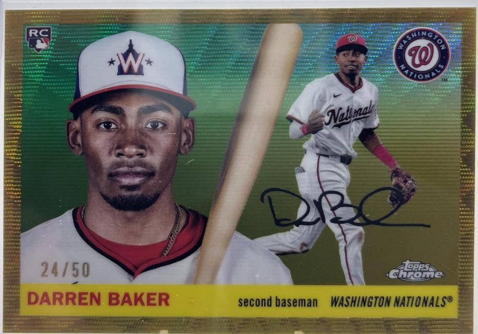 Darren Baker [Gold Refractor] #207